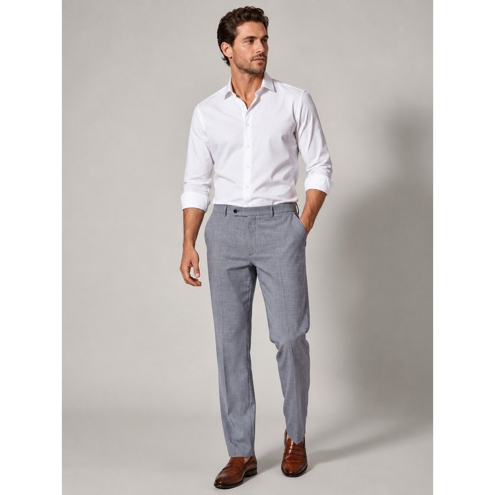 Lauren Ralph Lauren Men's Commuter Flex Pants Grayish Blue Size 36W 29L trouser